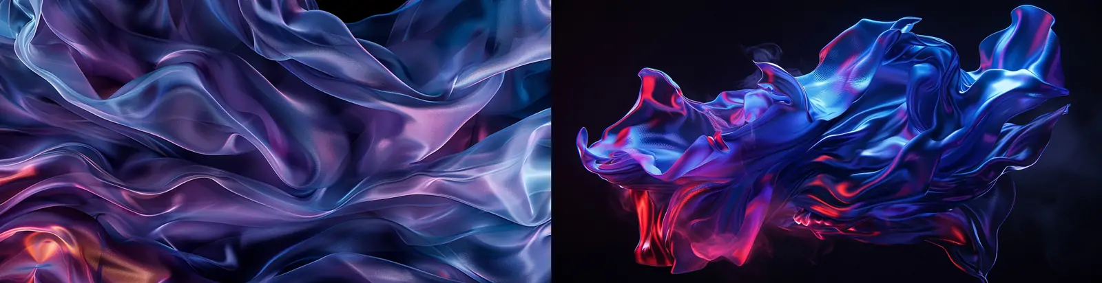 创意彩色渐变流体风格抽象艺术玻璃状流动液态科技海报背景midjourney关键词咒语