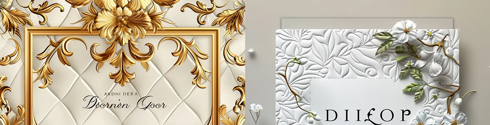 3D立体浮雕鲜花婚礼请柬邀请函封面海报背景midjourney关键词咒语