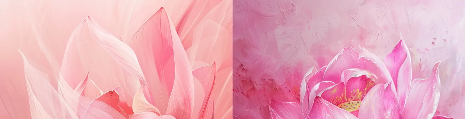 粉红色莲花薄纱半透明花瓣纹理高清壁纸背景midjourney关键词咒语