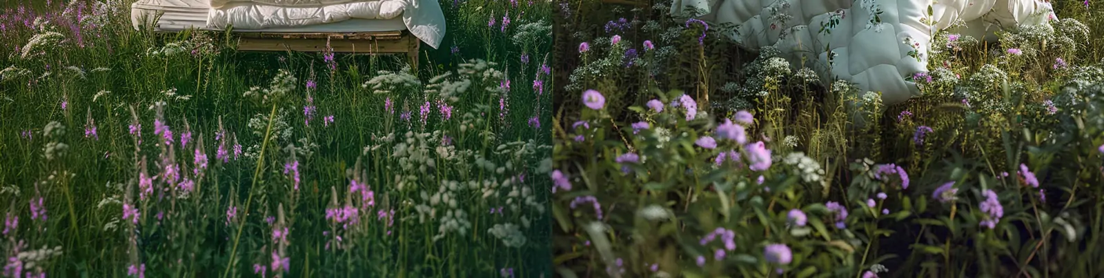 创意蒙古草原蓝天白云床品被子枕头产品摄影广告海报midjourney关键词咒语