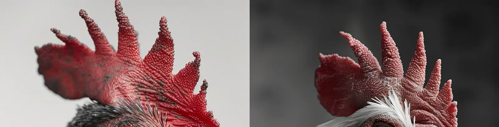 创意时尚潮流人物公鸡合成肖像摄影海报midjourney关键词咒语