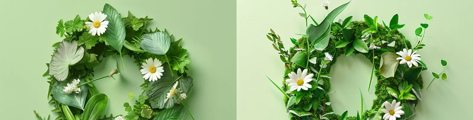 绿色鲜花植物立体数字8月份日历自然元素风格视觉设计海报midjourney关键词咒语