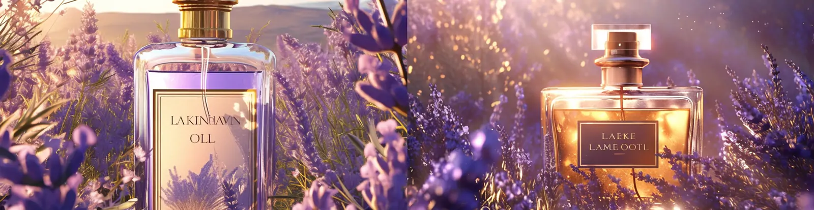 高端优雅薰衣草香水精油化妆品产品摄影海报midjourney关键词咒语