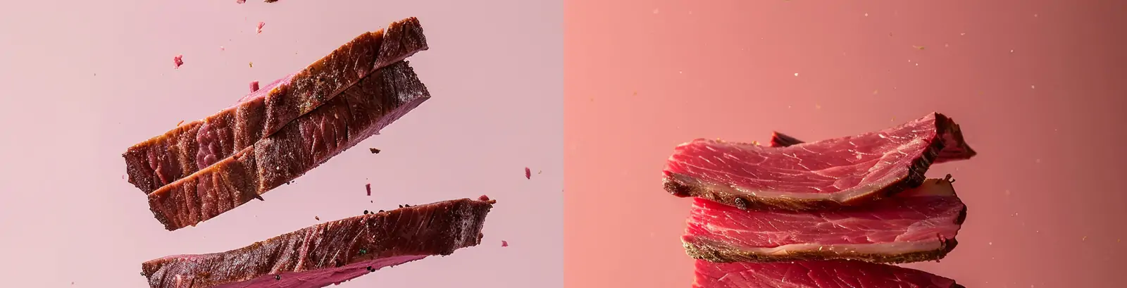 电商生鲜熏牛肉漂浮广告摄影海报midjourney关键词咒语