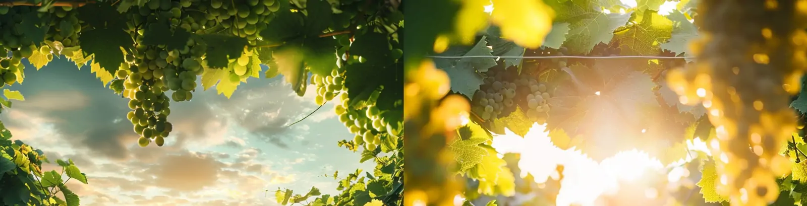 绿色葡萄农场阳光自然景观光影摄影海报midjourney关键词咒语