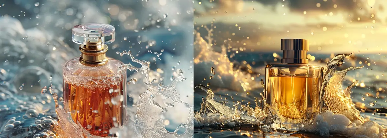 香水化妆品护肤品产品海报midjourney关键词咒语