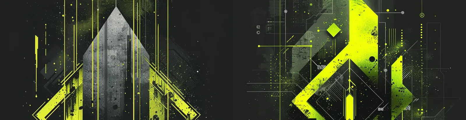 极简主义黑色绿色工业科技感科幻线条海报背景midjourney关键词咒语