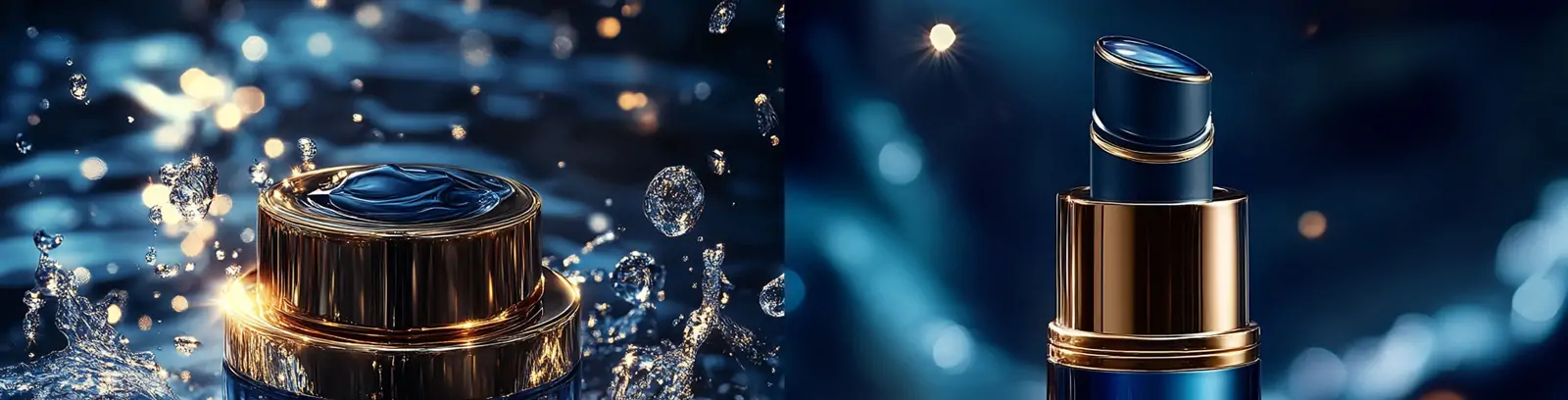 高端化妆品护肤品精华眼霜产品商业摄影海报midjourney关键词咒语