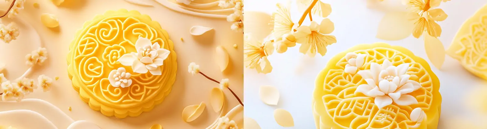 中国风传统节日中秋节月饼图案花纹商业摄影海报midjourney关键词咒语