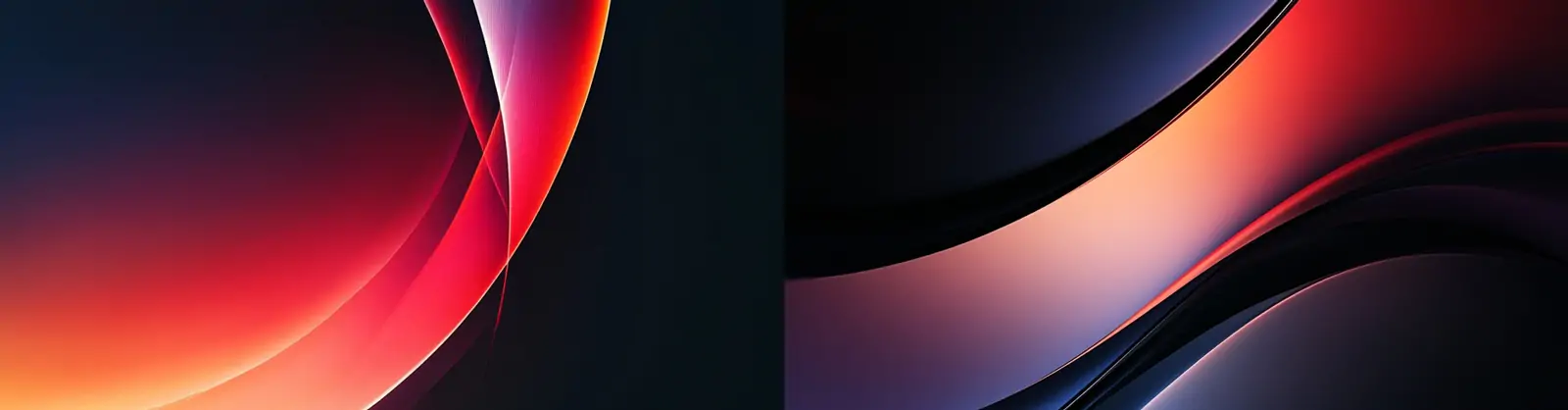 极简主义现代彩色渐变光效线条手机壁纸海报背景midjourney关键词咒语