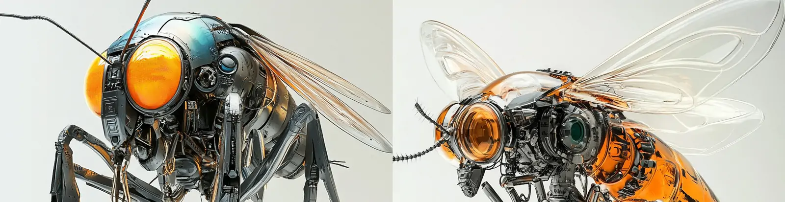 未来主义机器人昆虫文字立体模型midjourney关键词咒语