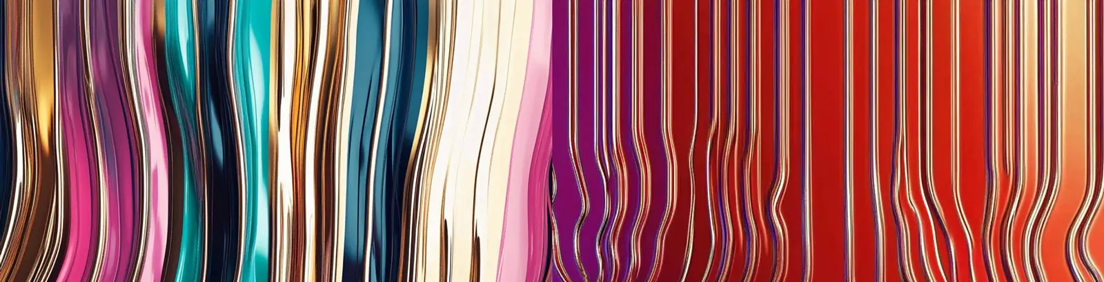 彩色光滑流动彩虹液态铬纹理金属图案背景midjourney关键词咒语