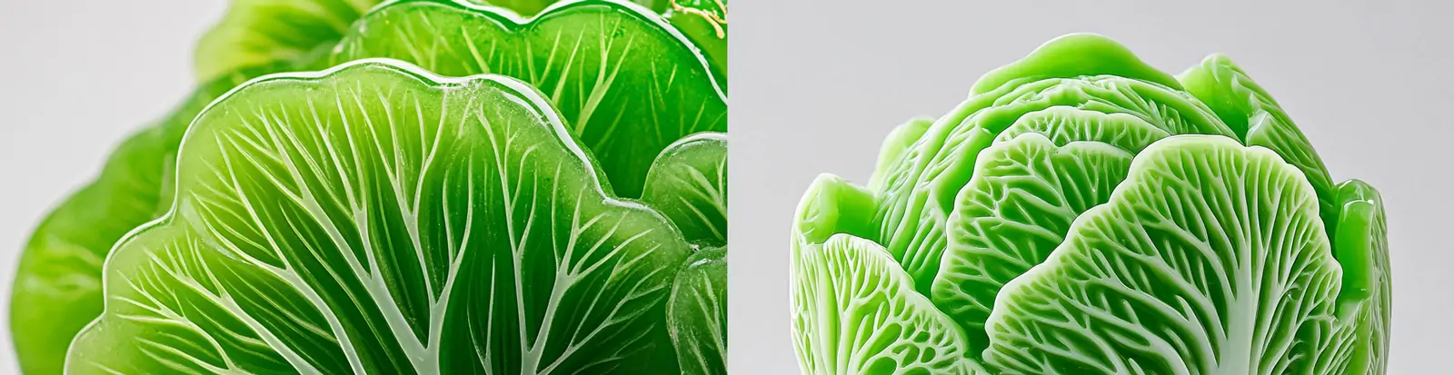 现实主义绿色逼真立体玉白菜工艺品产品摄影海报midjourney关键词咒语