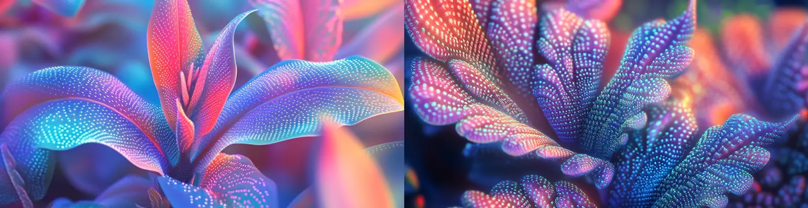 彩色渐变鲜花植物特写慢动作镜头摄影海报midjourney关键词咒语