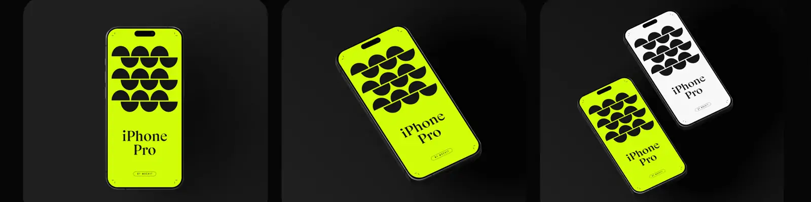 苹果iPhone16 Pro移动手机展示样机贴图psd分层设计素材模版Mockup