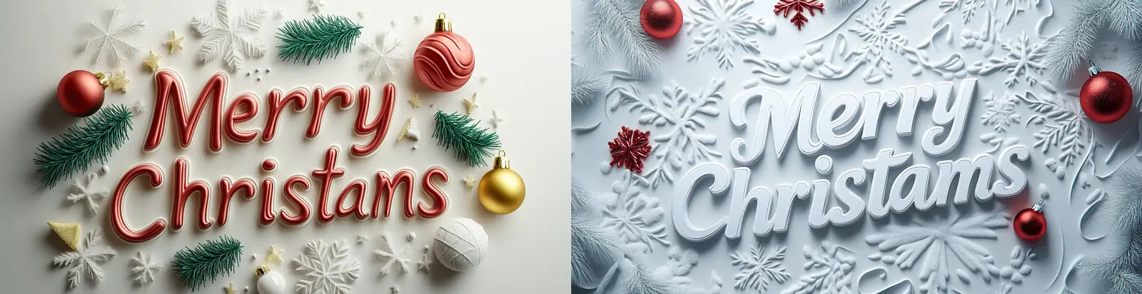 圣诞节快乐Merry Christams英文海报midjourney关键词咒语