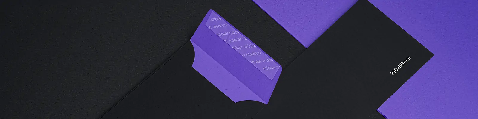 简洁商务名片信封卡片样机贴图海报psd分层设计素材模板Mockup