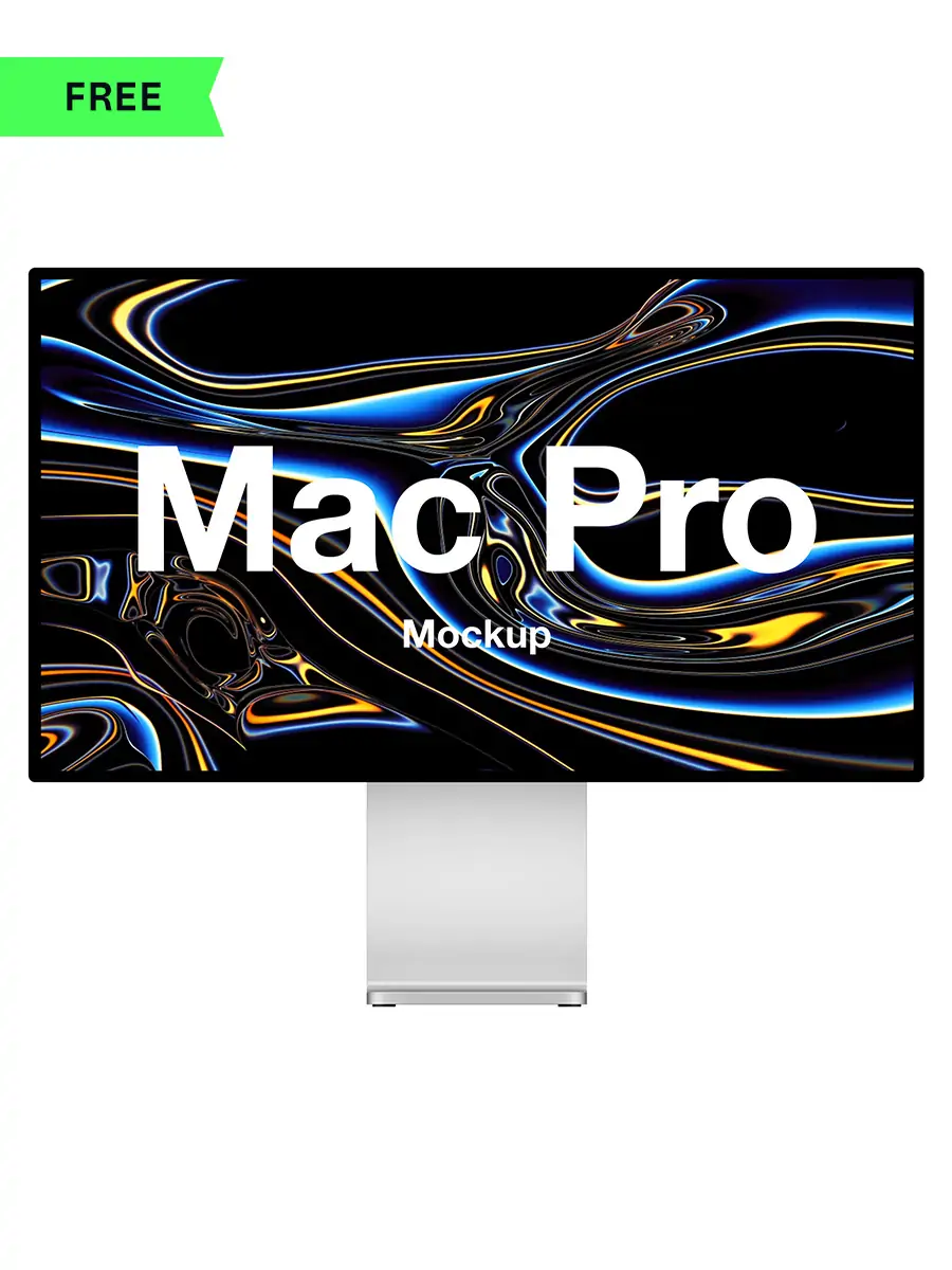 Midjourney - Mac Pro苹果电脑展示样机贴图海报psd分层设计素材模板Mockup Mockup样机-Ai宇宙吧-