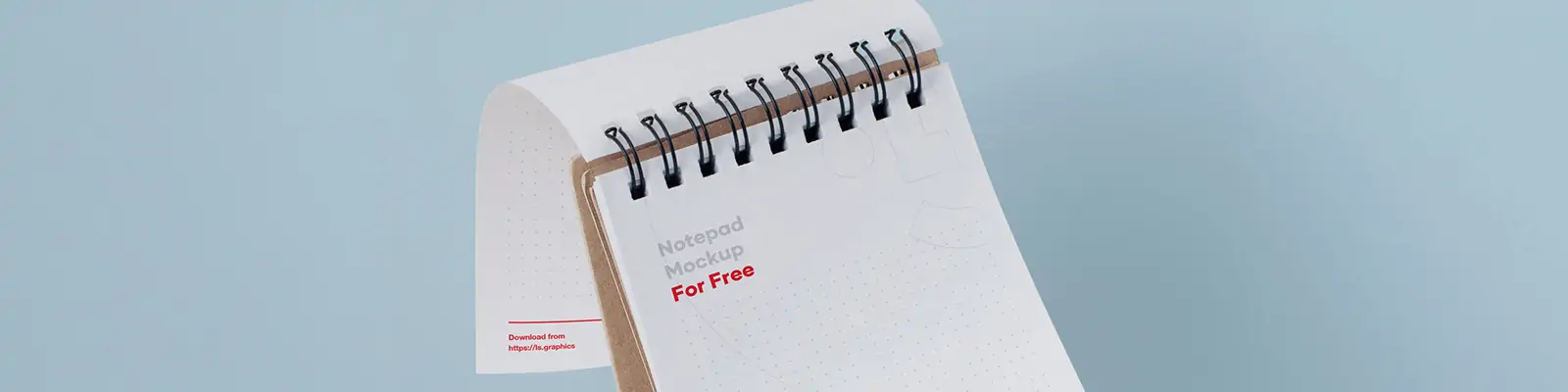 简约笔记本记事本纸张样机贴图psd分层设计素材模板Mockup