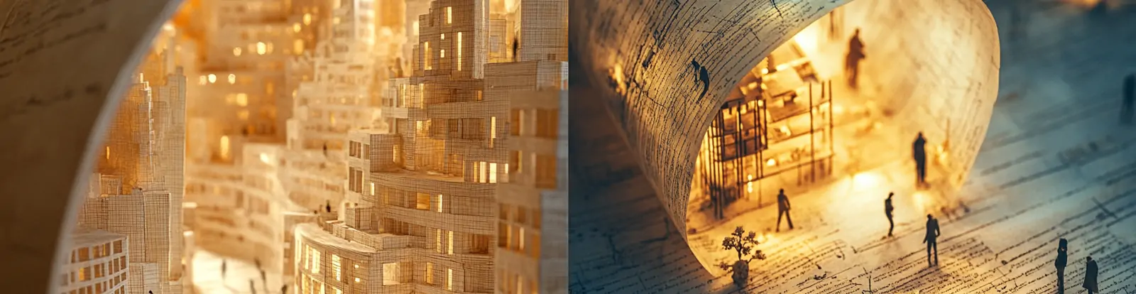 3D立体古风梦幻沙粒卷轴建筑人物光效雕塑模型微型景观艺术海报midjourney关键词咒语