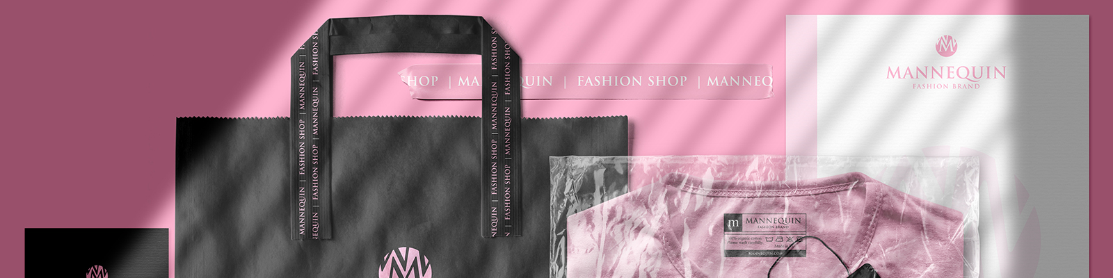 服装品牌透明塑料袋塑封包装袋T恤样机psd智能贴图素材模版Mockup