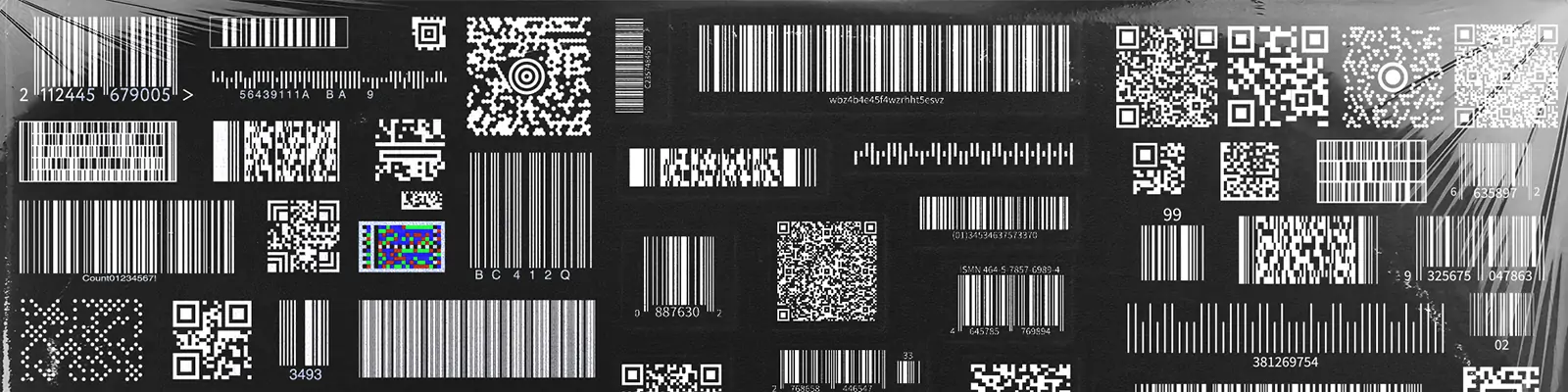 复古粗糙做旧CD封面条码二维码贴纸包装样机psd设计素材模版Mockup