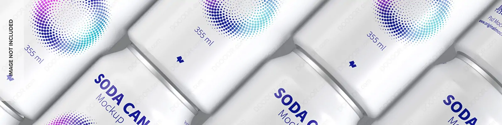 金属易拉罐饮料铝制包装瓶效果展示样机贴图psd设计素材模板Mockup