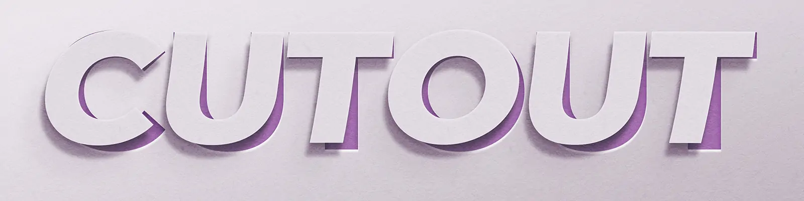 创意纸张裁剪翘起文字特效展示样机贴图psd分层设计素材模版Mockup