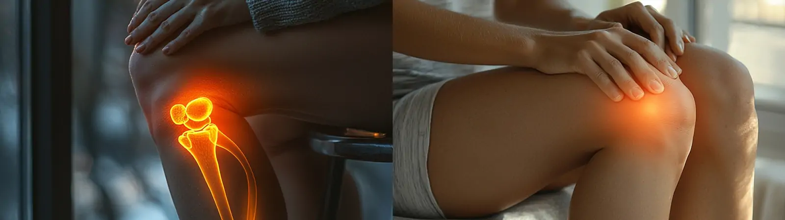 创意现代人体健康关节疼痛透视图广告摄影海报midjourney关键词咒语