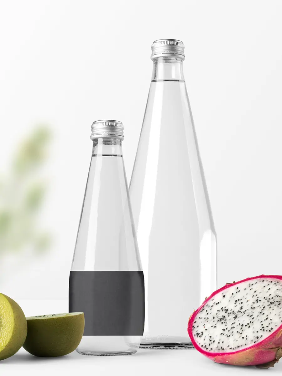 Midjourney - 矿泉水纯净水饮料塑料瓶包装展示样机贴图psd设计素材模版Mockup Mockup样机-Ai宇宙吧-