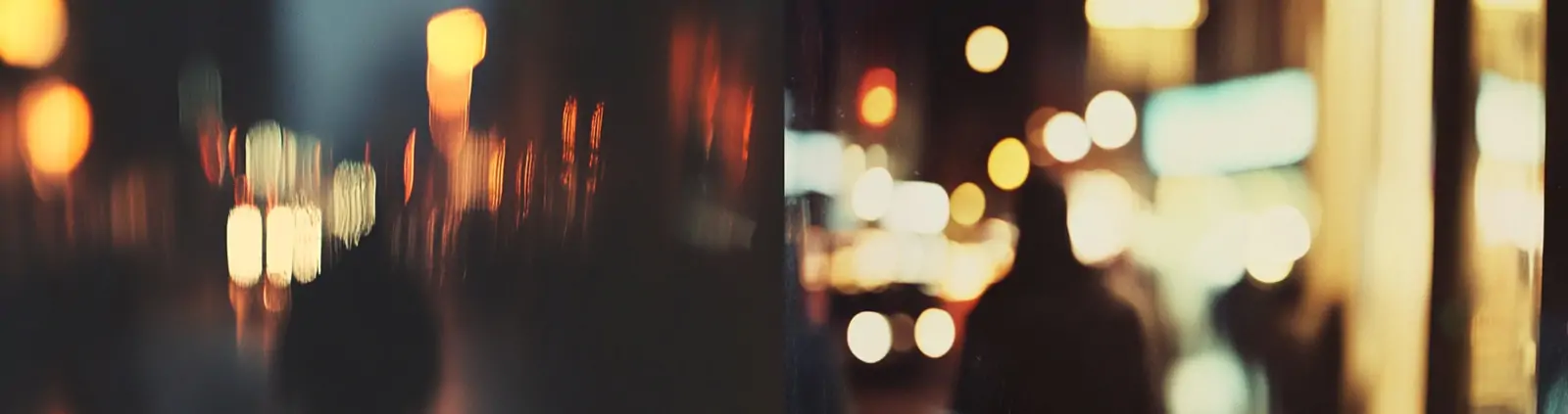 创意人物旧胶片动感模糊失焦照片背影摄影海报midjourney关键词咒语