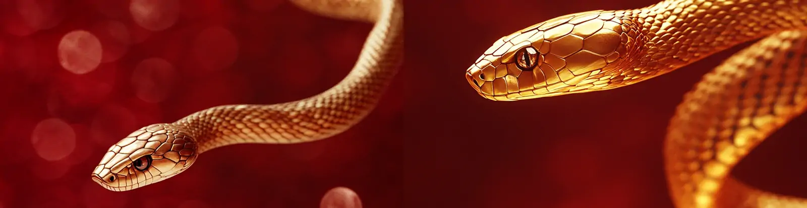 2025蛇年逼真立体金色金属蛇立体模型midjourney关键词咒语