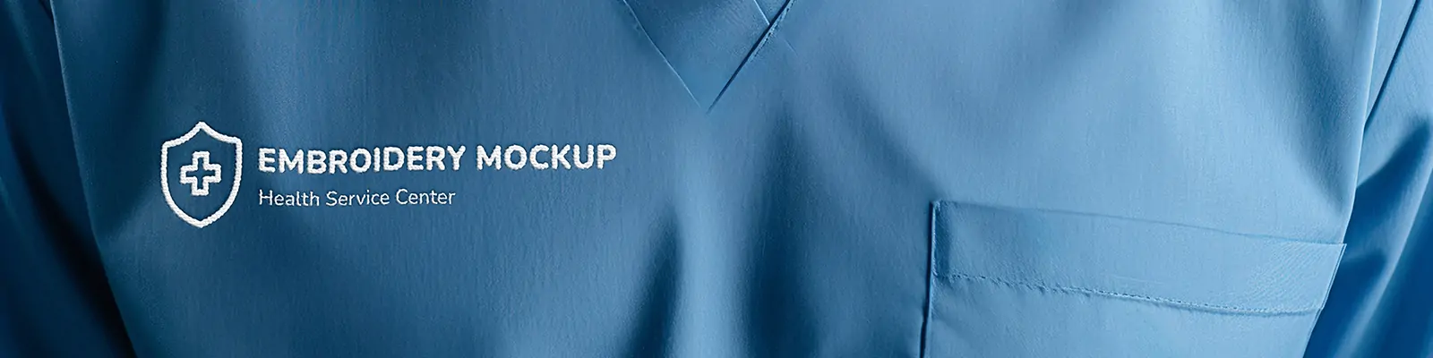 时尚现代医疗医护制服展示样机贴图psd分层设计素材模型Mockup