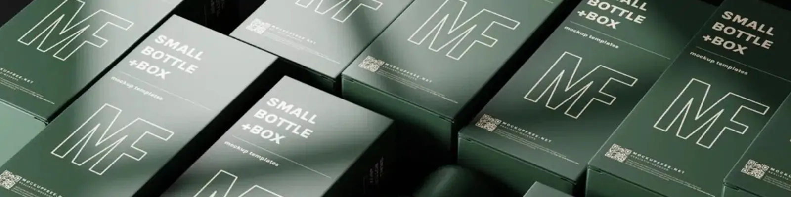 化妆品药品产品包装瓶包装盒效果展示样机贴图psd素材模版Mockup