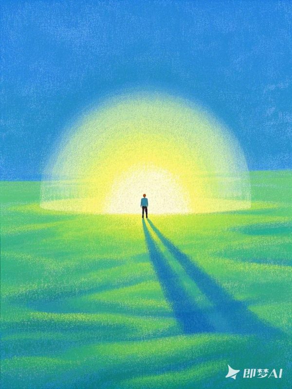 超现实主义绿色神秘宁静自然童话故事插图绘画-即梦ai关键词描述咒语-Ai宇宙吧-