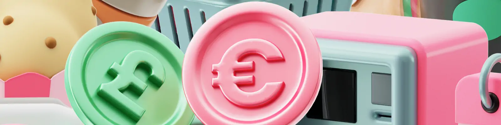 3D立体日常生活费用消费元素图标插图png免扣设计素材模版