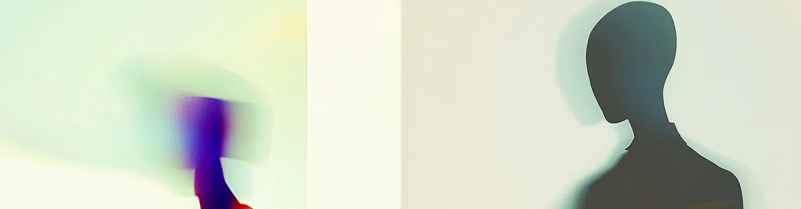 创意神秘梦幻模糊人物人影摄影海报midjourney关键词咒语