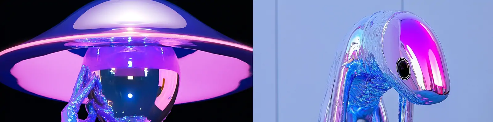 创意未来科技感外星人机械人物模型midjourney风格种子关键词咒语