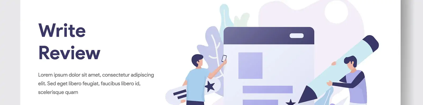 手绘商务卡通人物社交媒体插图ai矢量设计素材模版llustration