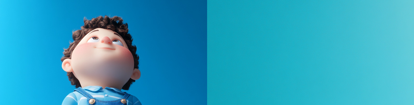 3D立体卡通男孩迪士尼人物形象插图海报midjourney关键词咒语