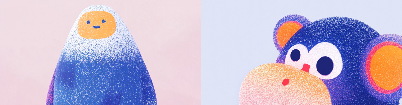 手绘3D立体可爱卡通猴子插图海报midjourney风格种子关键词咒语