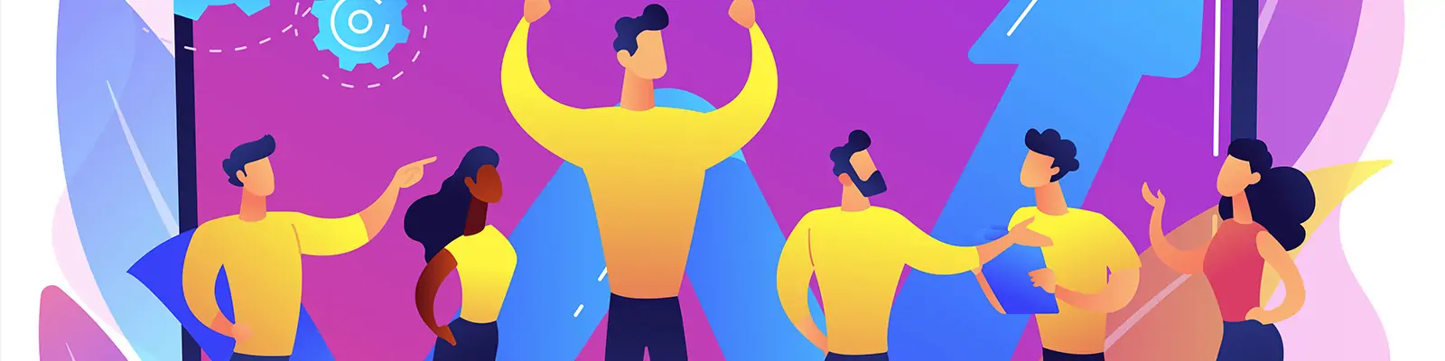 手绘卡通人物商业概念插图ai矢量设计素材模版llustration