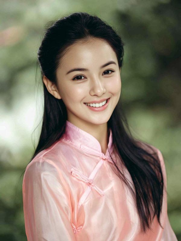 中国年轻女孩古装妆造旅拍人物摄影海报midjourney关键词咒语-Ai宇宙吧-