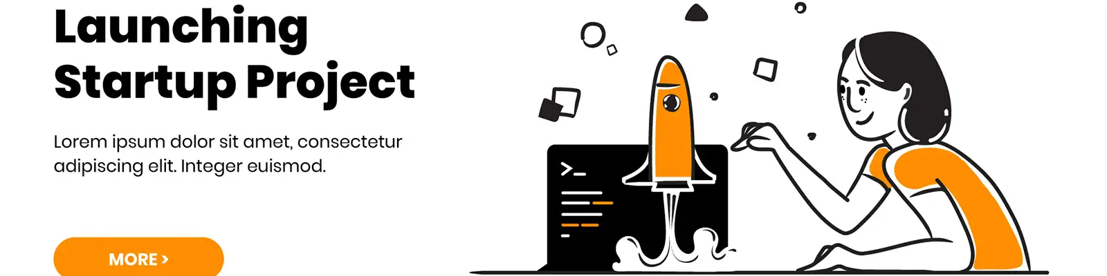 手绘卡通人物商务企业页面插图ai矢量设计素材模版llustration