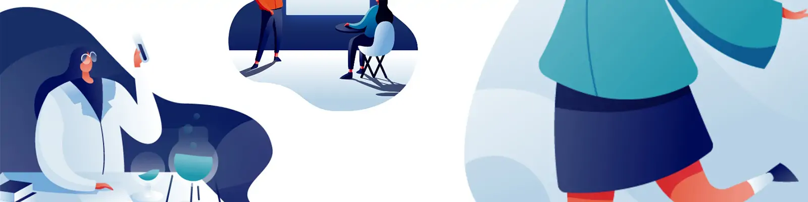 手绘儿童学习教育插图ai矢量设计素材模版llustration