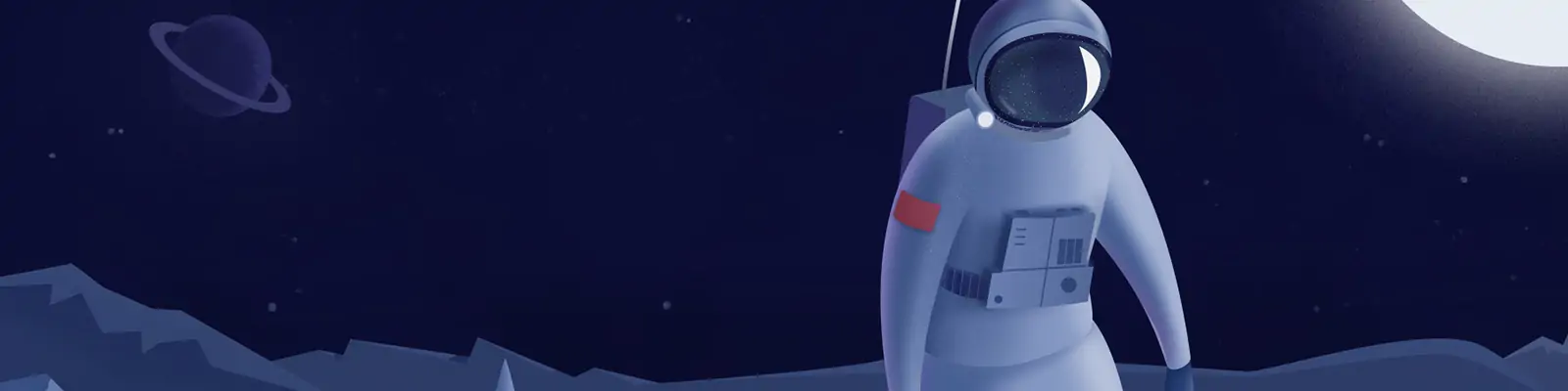 手绘卡通人物网页横幅插图psd分层设计素材模版llustrations