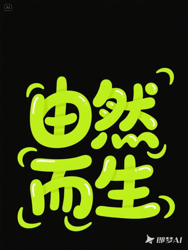 圆润可爱卡通趣味派对商场海报字体设计素材-即梦ai关键词描述咒语-Ai宇宙吧-
