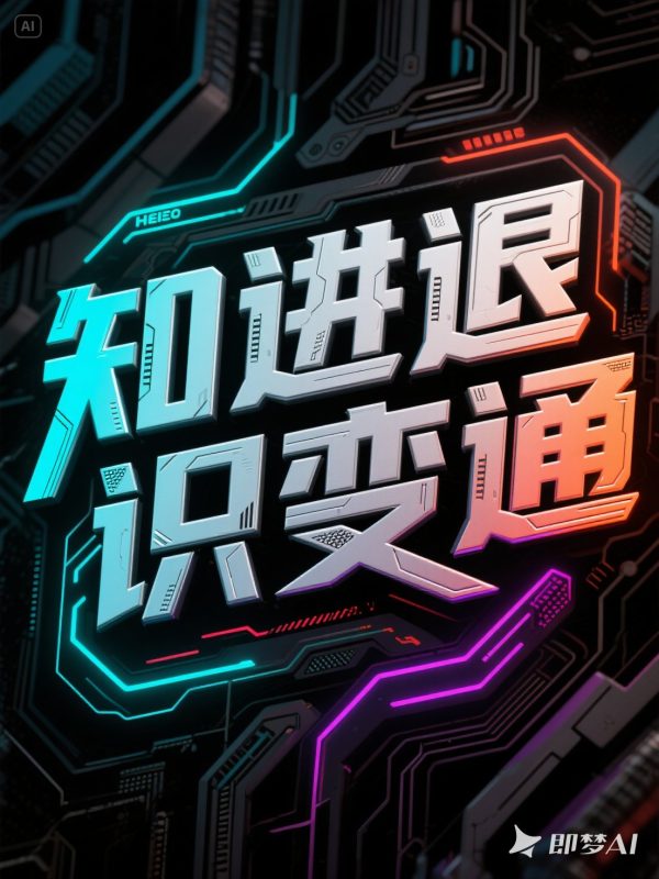 未来科技风赛博朋克电路纹理机器人活动海报字体设计素材-即梦ai关键词描述咒语-Ai宇宙吧-
