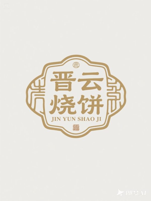 中国美食小吃缙云烧饼logo标志海报字体设计素材-即梦ai关键词描述咒语-Ai宇宙吧-