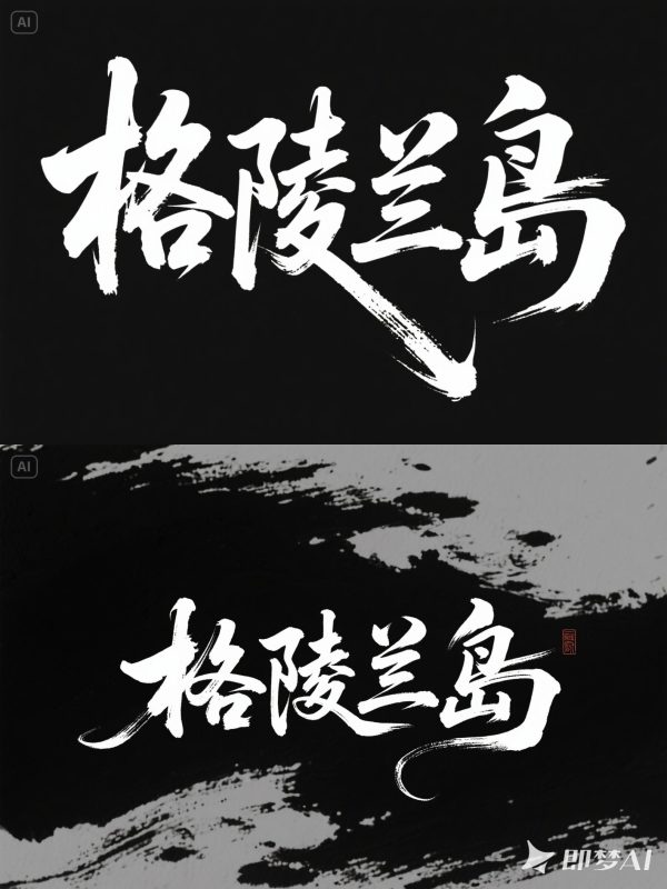 狂野奔放短剧短视频电影电视剧标题封面毛笔书法海报字体设计素材-即梦ai关键词描述咒语-Ai宇宙吧-